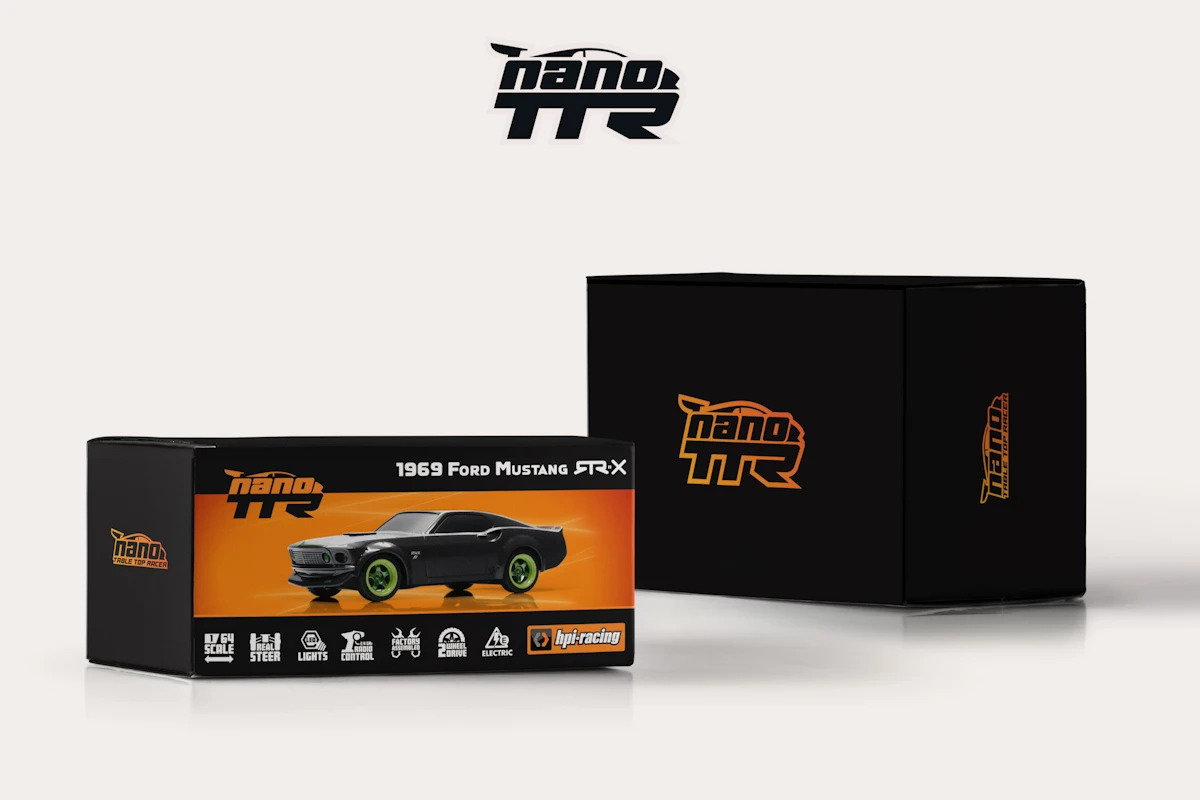 HPI Racing nano-TTR 1969 Ford Mustang RTR-X - 6
