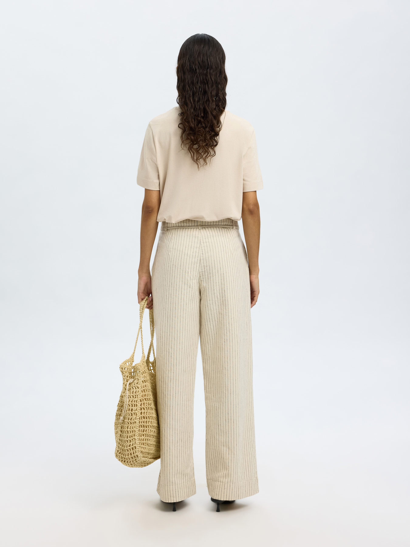 SLWESSENTIAL SS BOXY TEE NOOS Oatmeal - 5