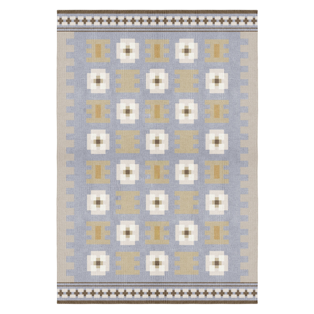 Röllakan Selma Wool Rug - LAYERED