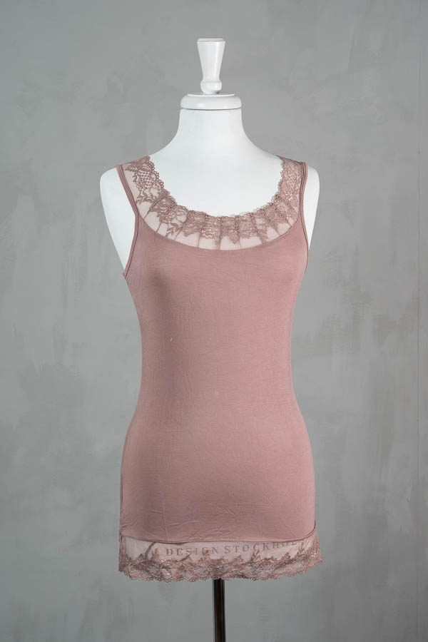 Cream - Florence Top Copper Mauve