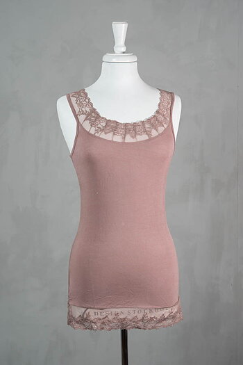 Cream - Florence Top Copper Mauve