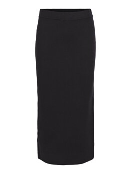 OBJREYNARD HW KNIT SKIRT NOOS Black