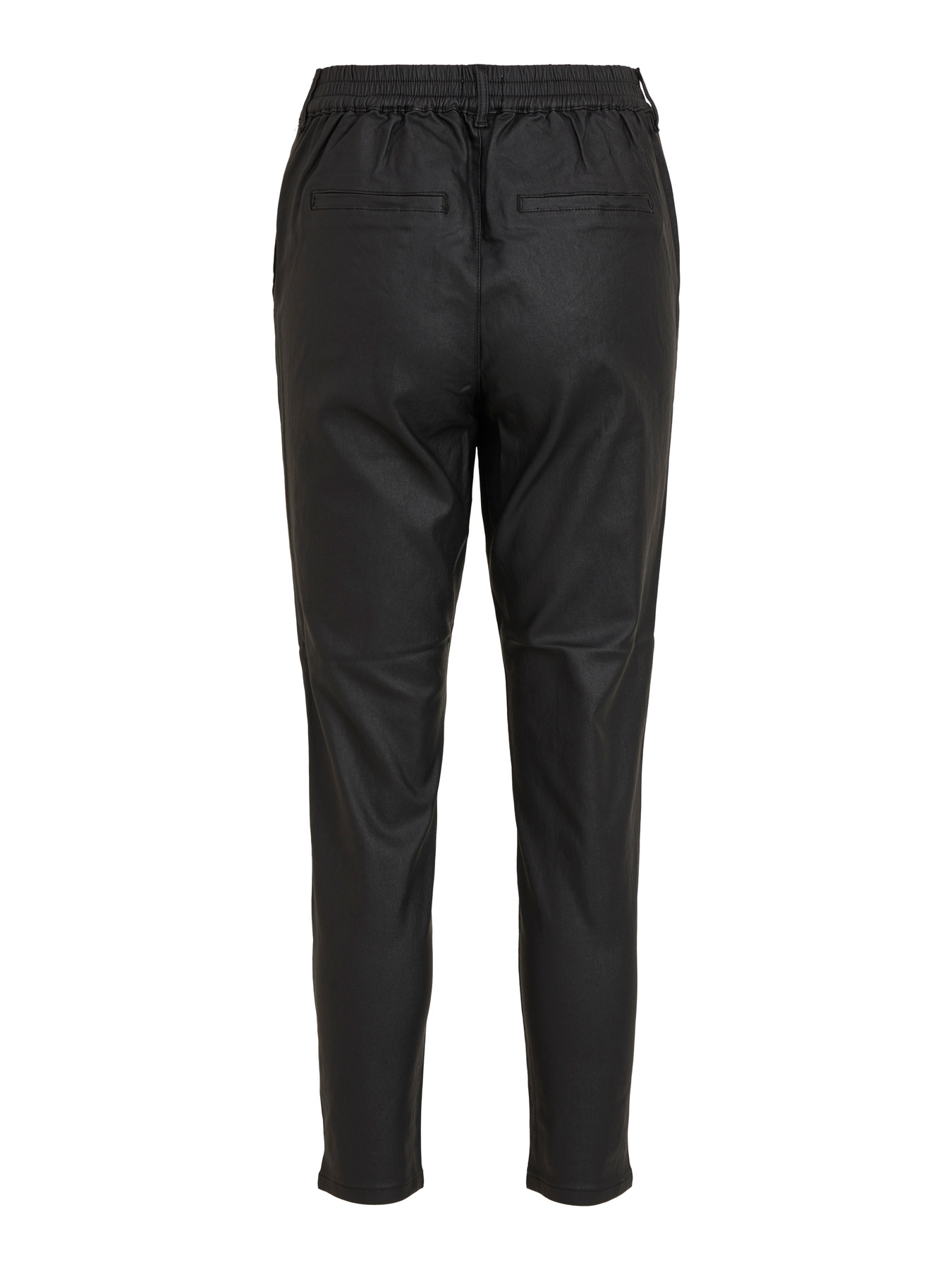 OBJBELLE LISA COATED PANT NOOS Black - 2