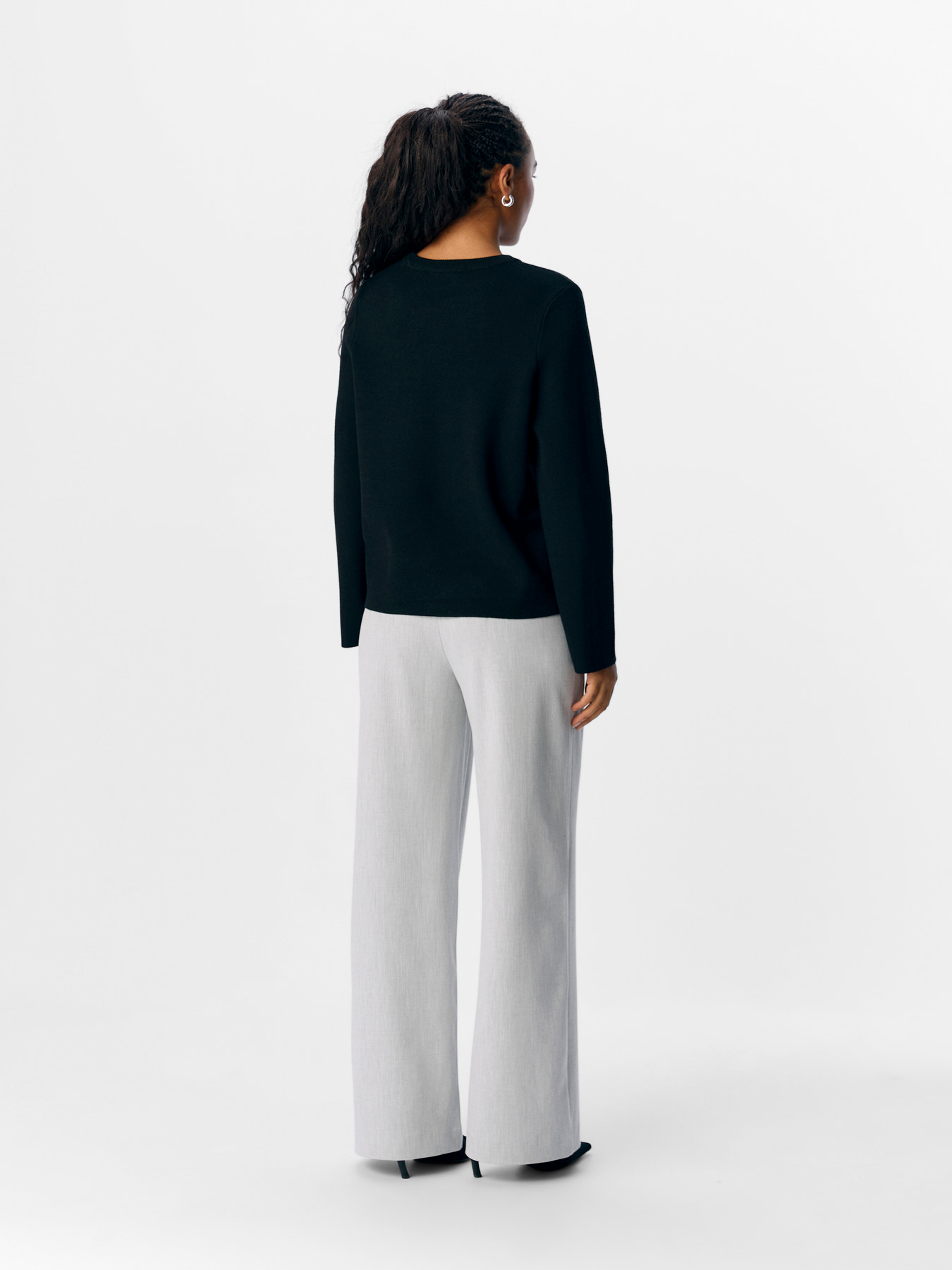 OBJREYNARD O-NECK PULLOVER NOOS Black - 5