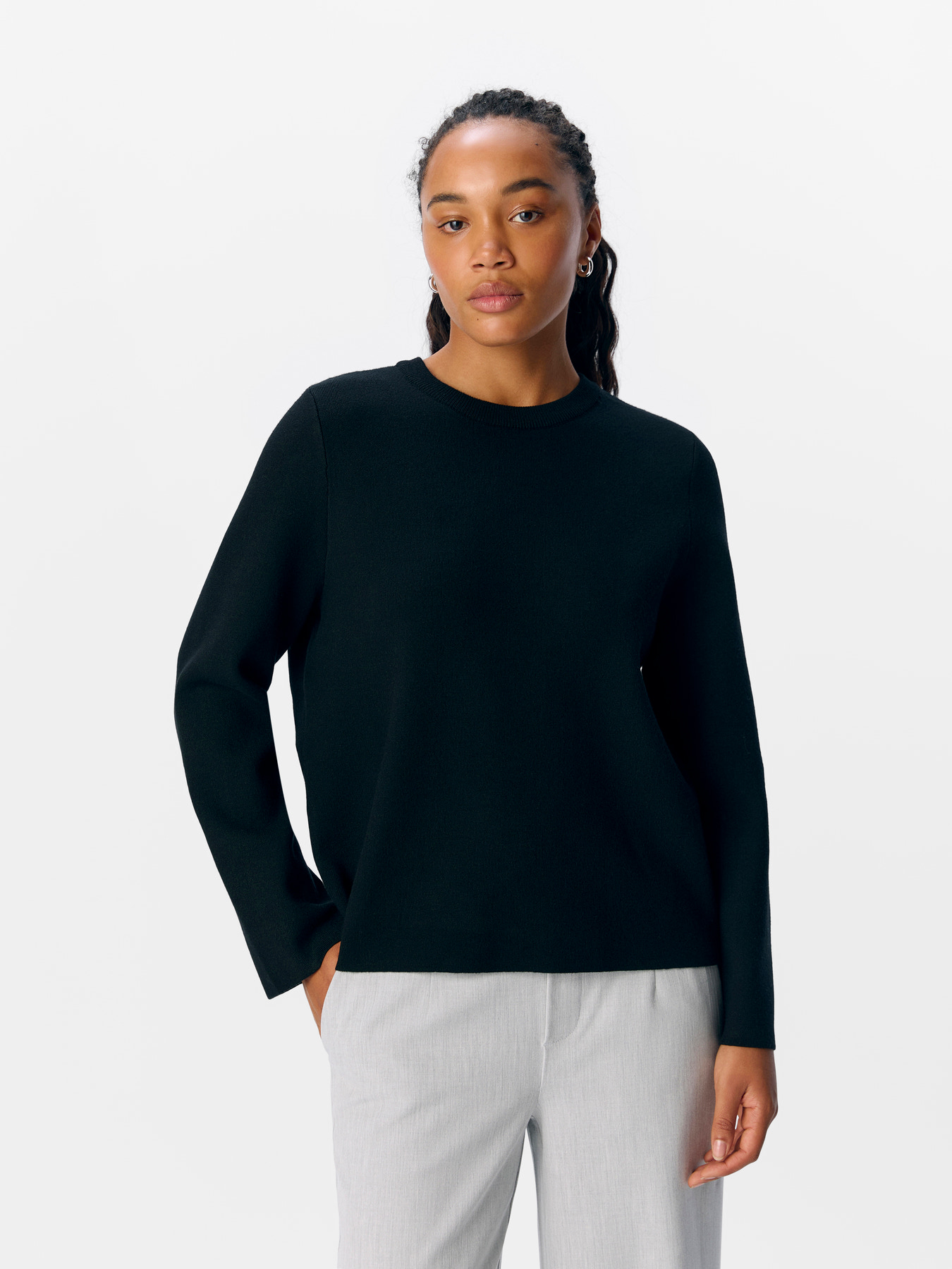 OBJREYNARD O-NECK PULLOVER NOOS Black - 2