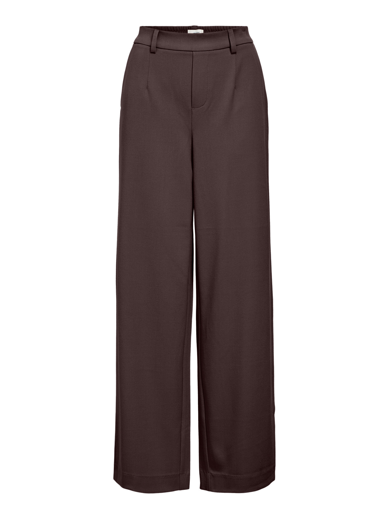 OBJLISA WIDE PANT NOOS Seal Brown