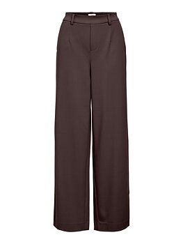 OBJLISA WIDE PANT NOOS Seal Brown