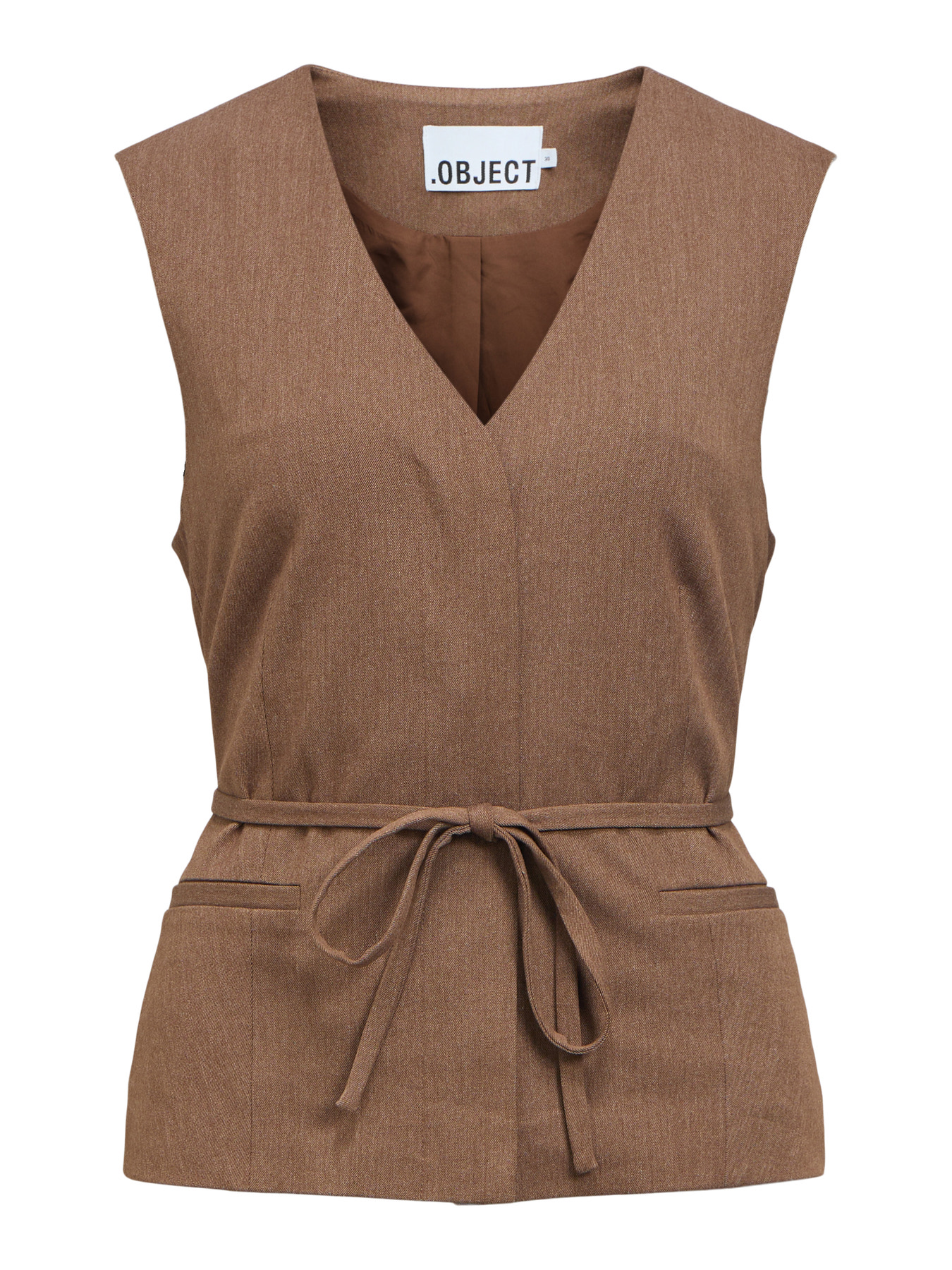 OBJLISA RE TIE WAISTCOAT NOOS Carafe Melange