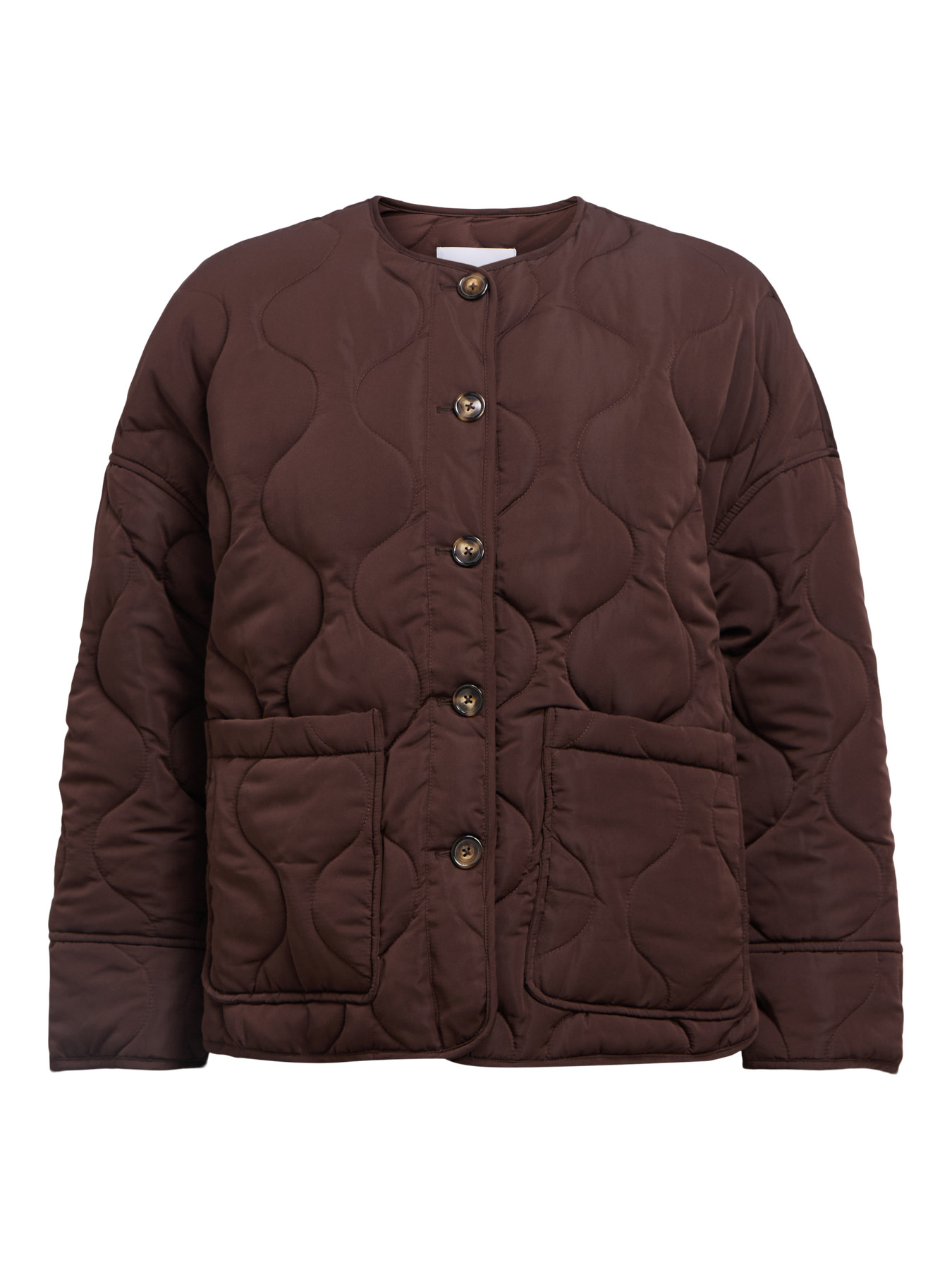 OBJALLIE LS LO QUILTED JACKET NOOS Java - 2