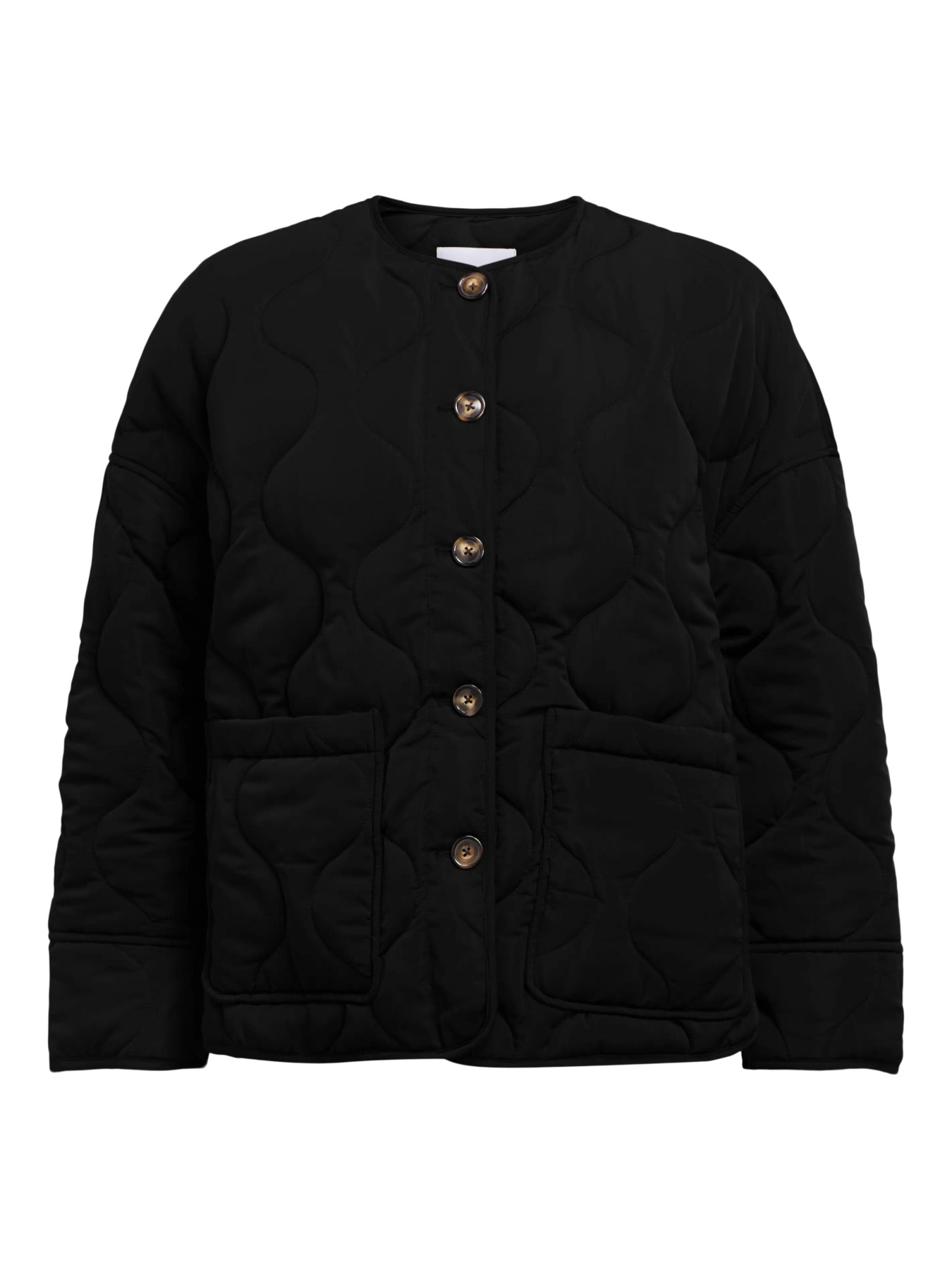 OBJALLIE LS LO QUILTED JACKET NOOS Black