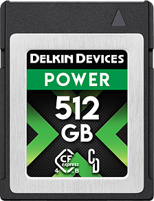 Delkin CFexpress 4,0 Power R3650/W3240/SW820 512GB