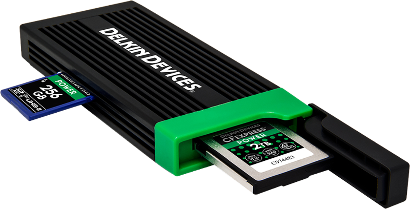 Delkin Cardreader CFexpress Type B & SD UHS-II