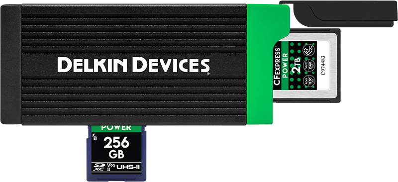 Delkin Cardreader CFexpress Type B & SD UHS-II - 4