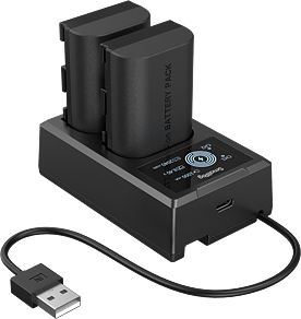 SmallRig Camera Battery and Charger Kit for Canon LP-E6P
