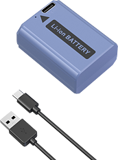 SmallRig Camera Battery USB-C Rechargable NP-FW50