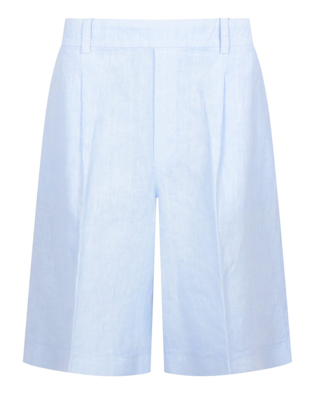 Linneshorts bermuda kentucky ljusblå