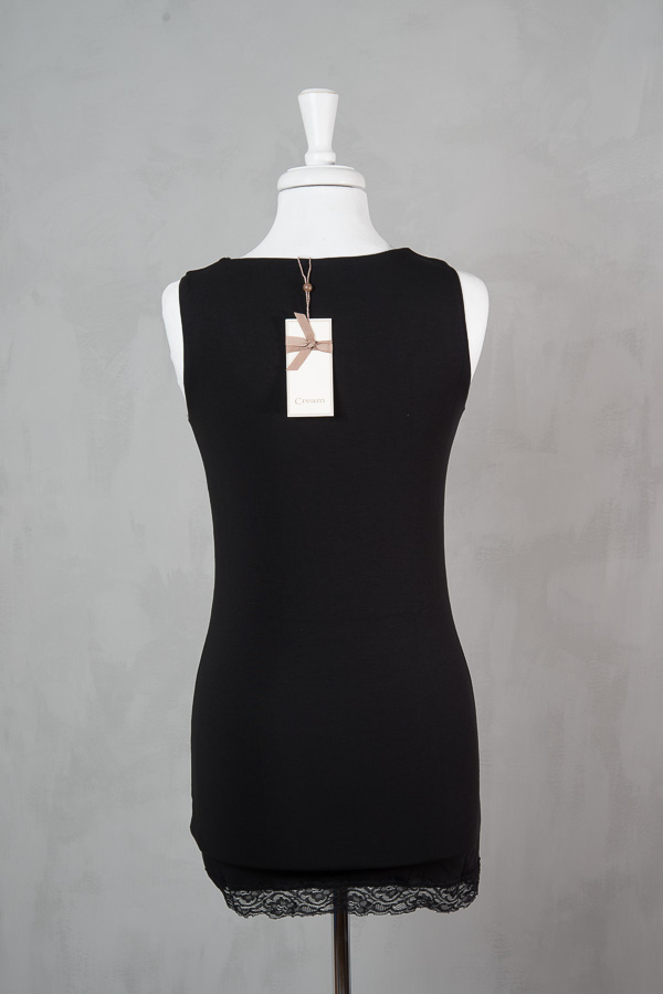 Cream - Camille Top Pitch Black - 2