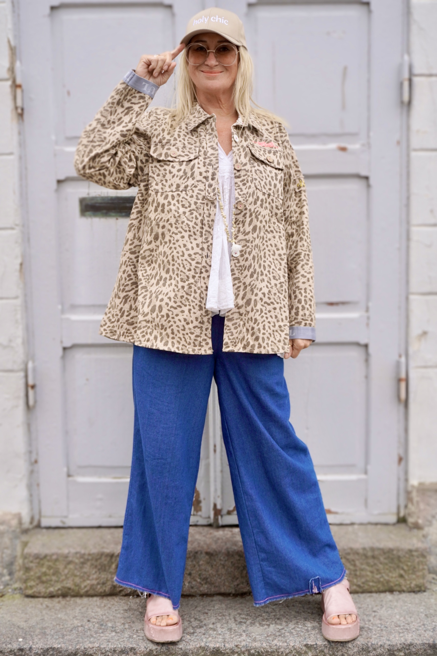 SOUL SHORT CANVAS JACKET COCO LEO BEIGE  - 3