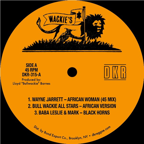 Wayne Jarrett / Baba Leslie - African Woman EP / Wackies