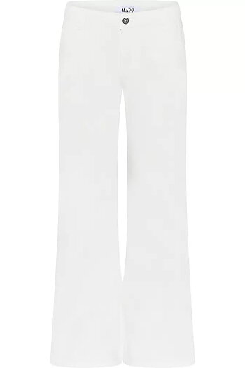 Mapp Jeans - Chino Flare  Twill Jeans White