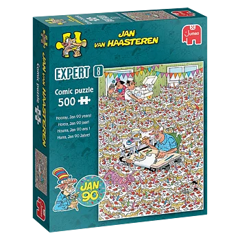 Hooray Jan 90 Years, Expert 8, 500 Bitar JVH Jumbo