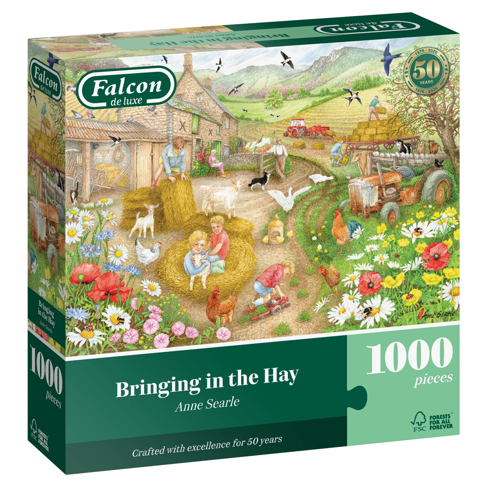 Bringing in the Hay, 1000 Bitar Jumbo - 2