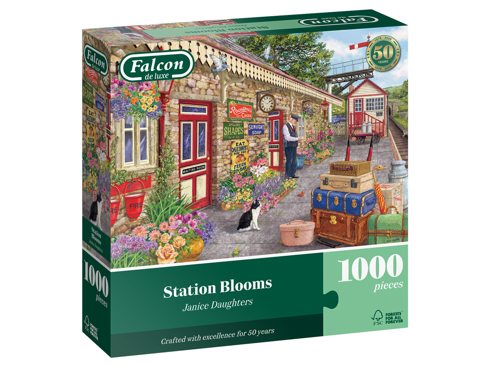 Station Blooms, 1000 Bitar Jumbo - 2