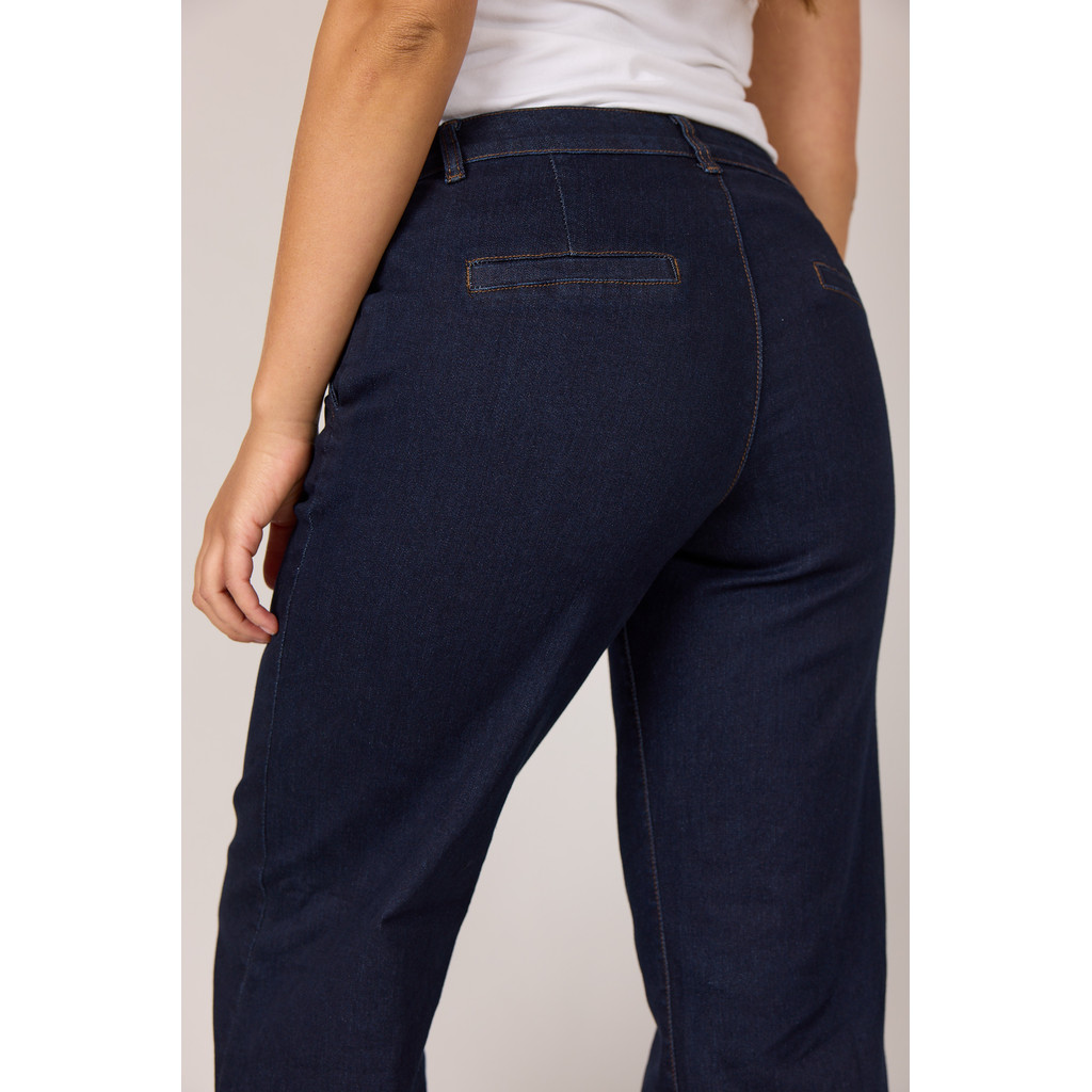 Chino flare denim jeans - 6