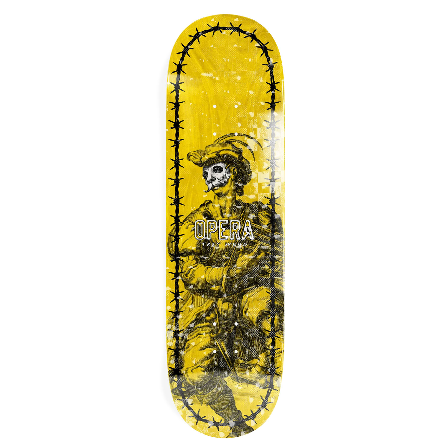 Opera skateboard deck 8.25 Trey wood internalize