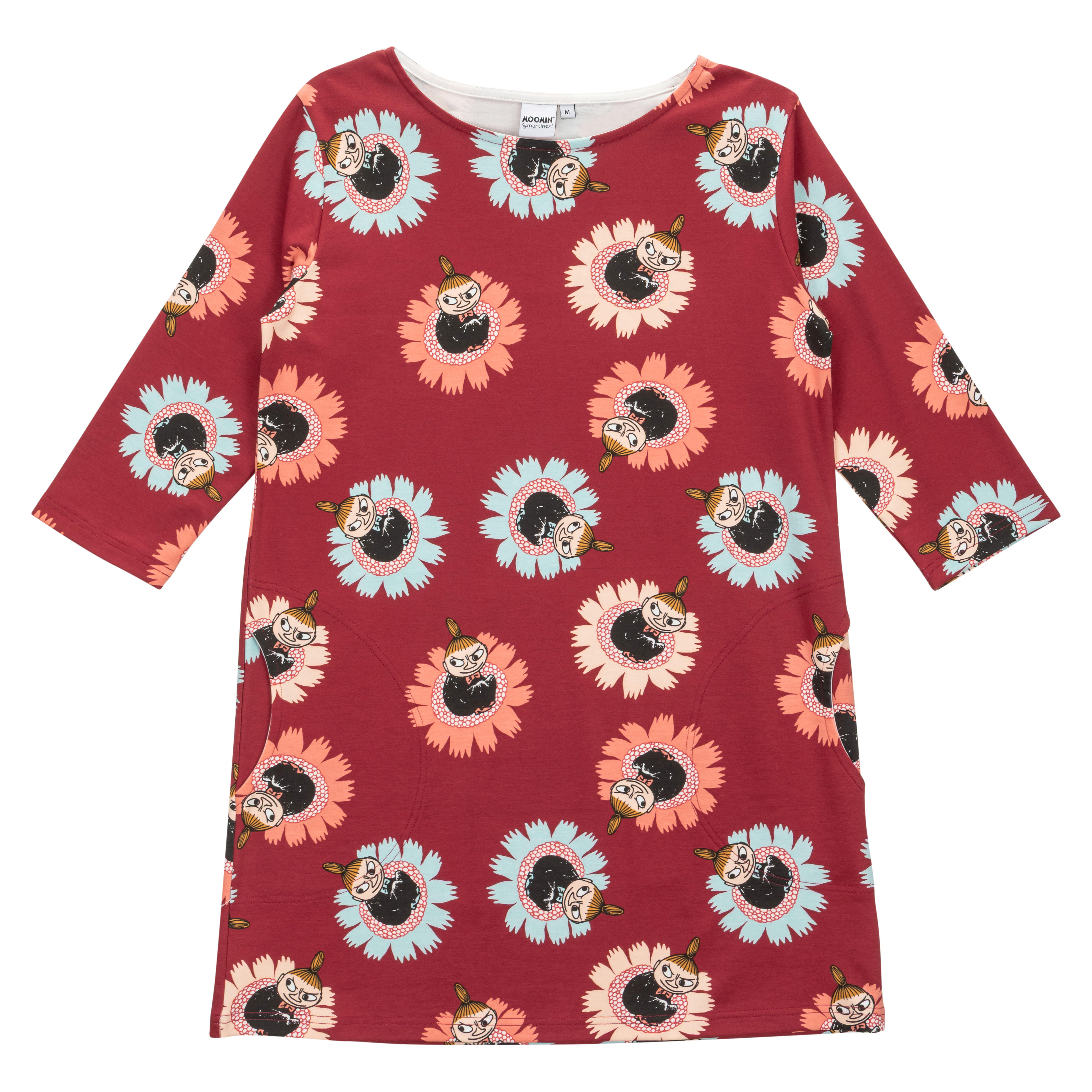 MOOMIN TUNIC HILDA Flower red
