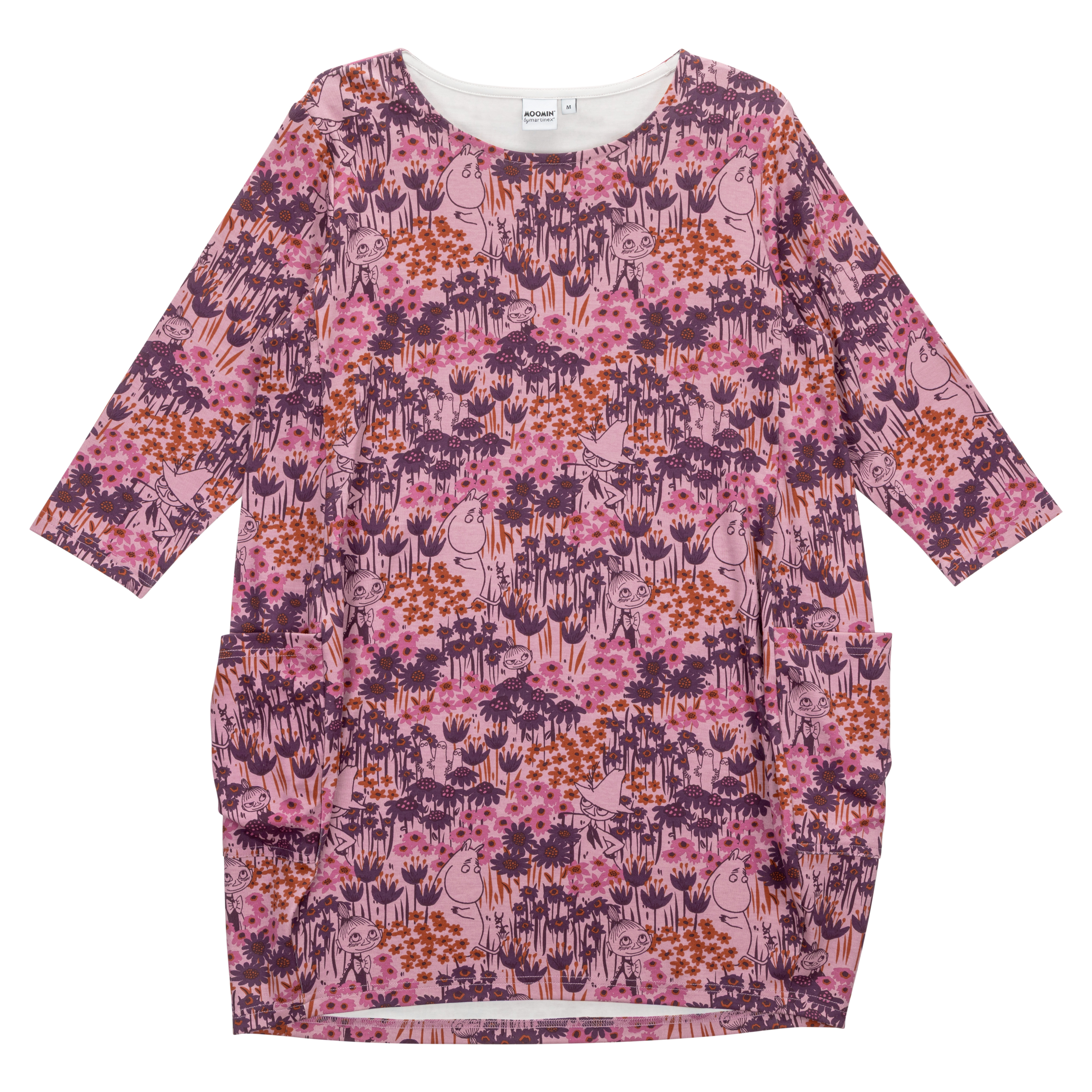 MOOMIN TUNIC Daisy pink