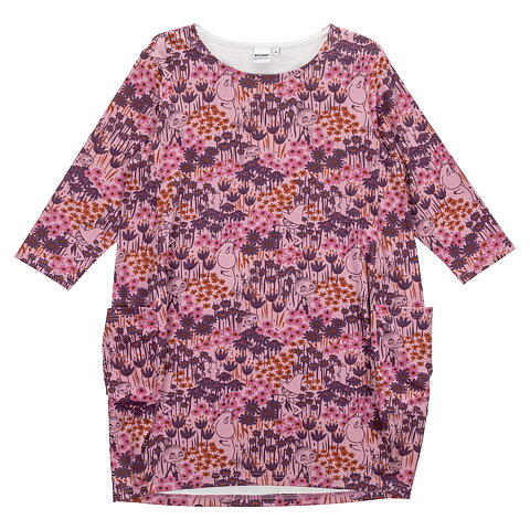 MOOMIN TUNIC Daisy pink