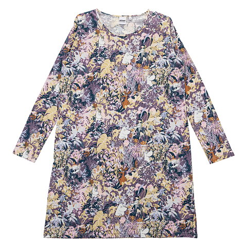 Moomin NIGHTGOWN lush purple