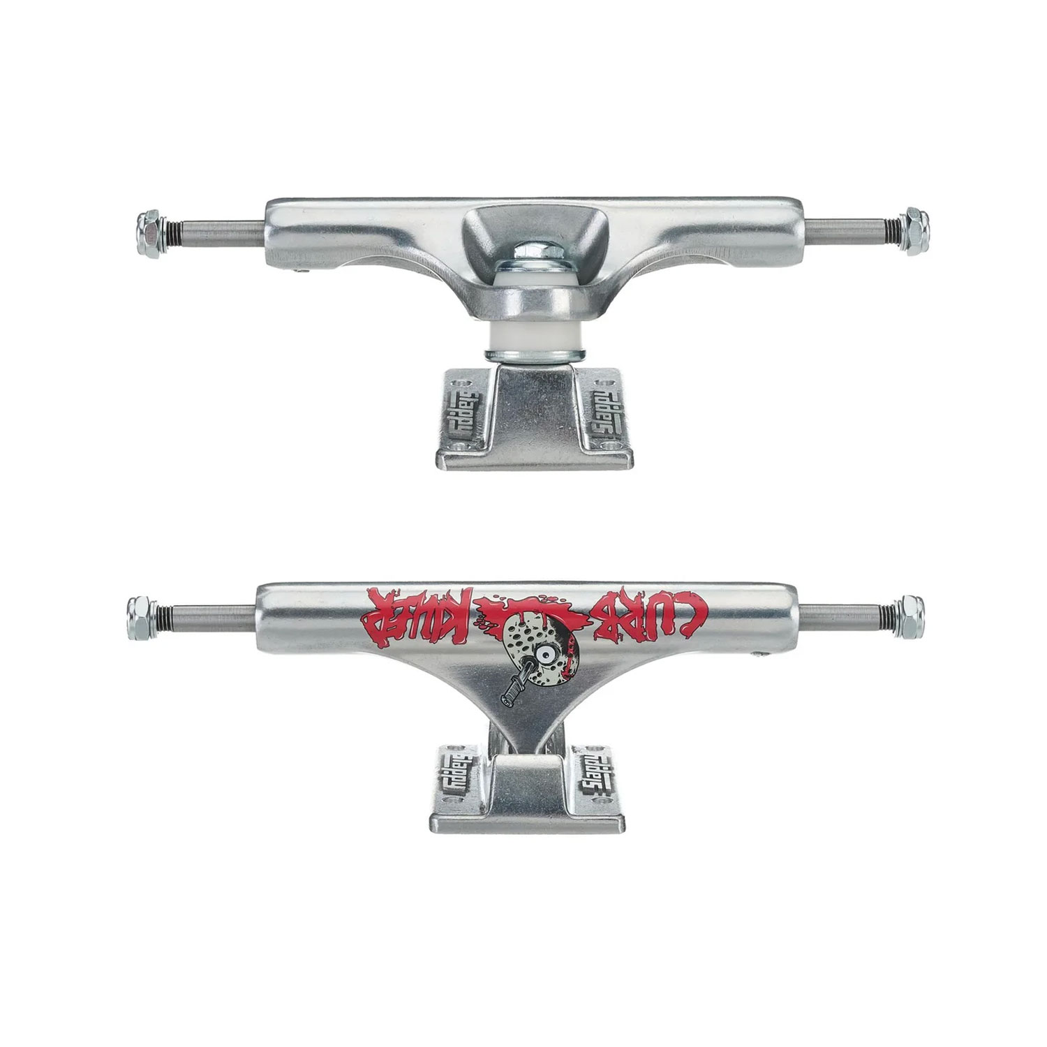 Slappy skatetruck  Curbkiller II hollowed inverted KP polished 