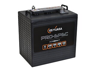 Gs Yuasa DCB125-6ET prospec 6V 240AH/20HR (kompeserande Trojan T-105)