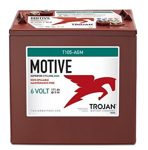 Trojan T105-AGM 6V 217Ah/20hr