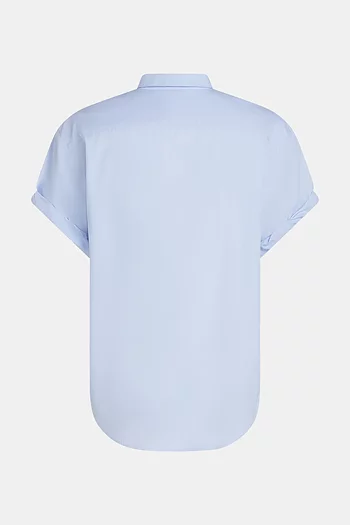Penn & Ink NY - Blouse Stripe Light Blue
