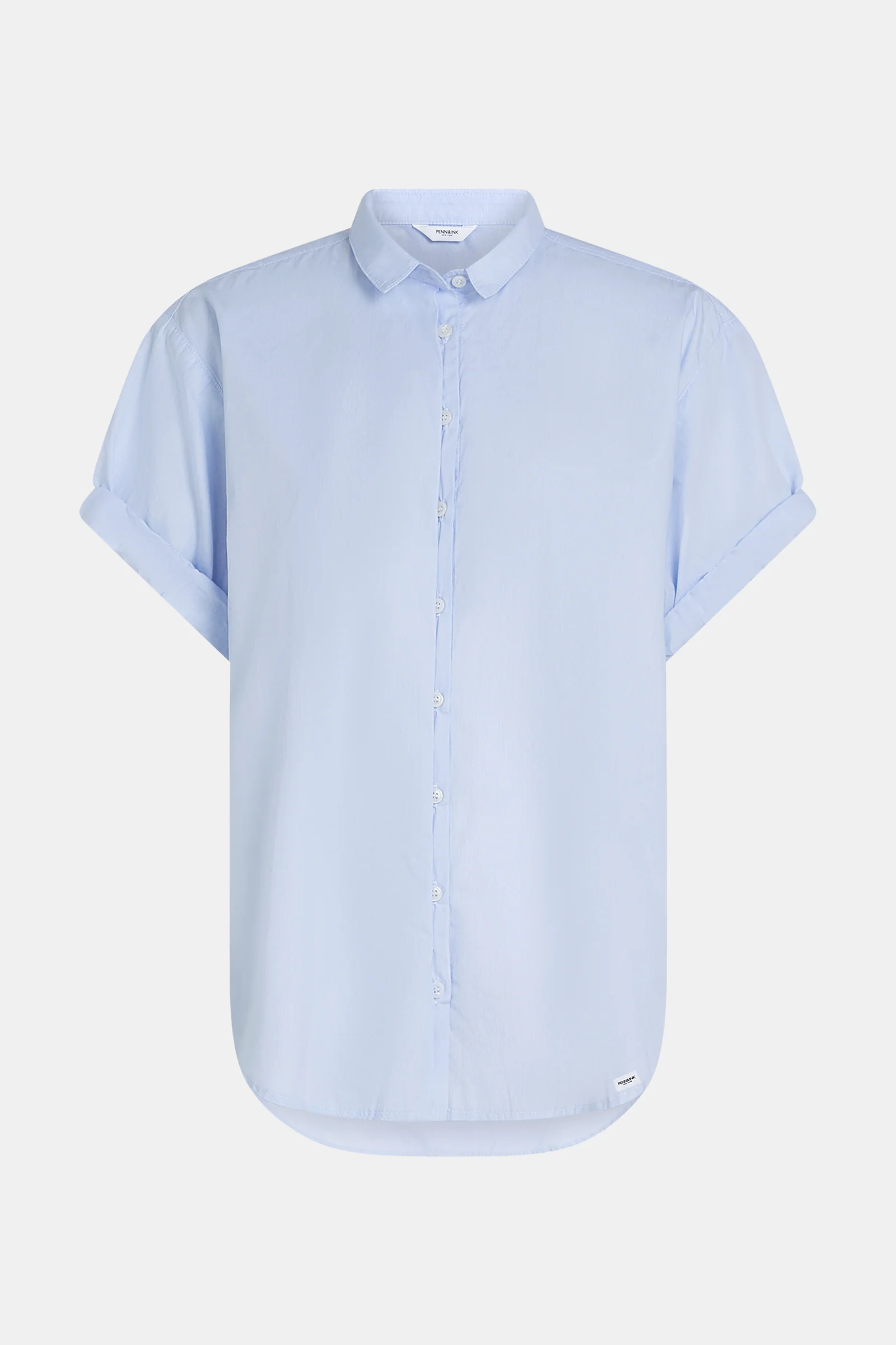 Penn & Ink NY - Blouse Stripe Light Blue
