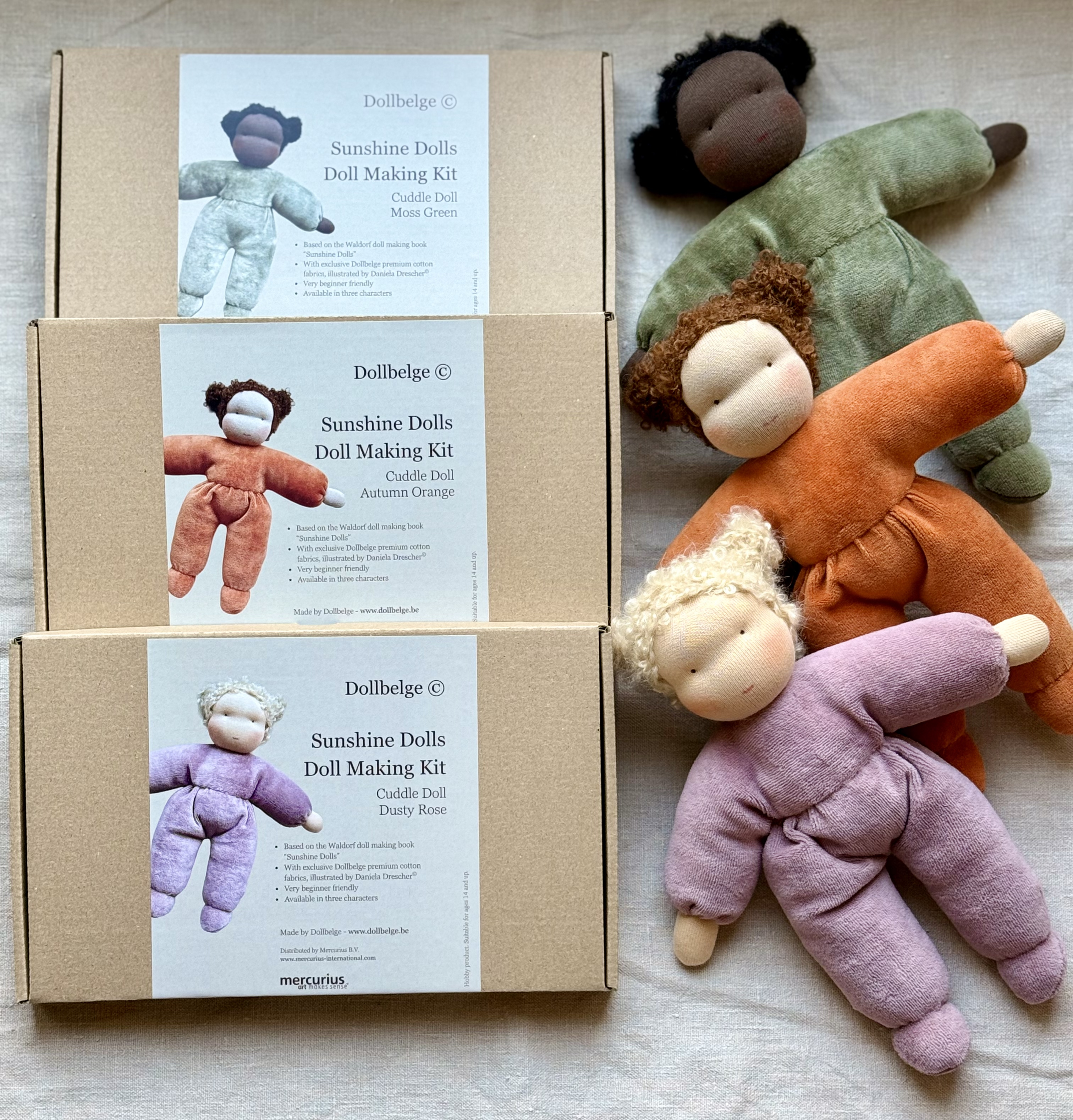 Docktillverkningskit – Sunshine Doll (Dollbelge)