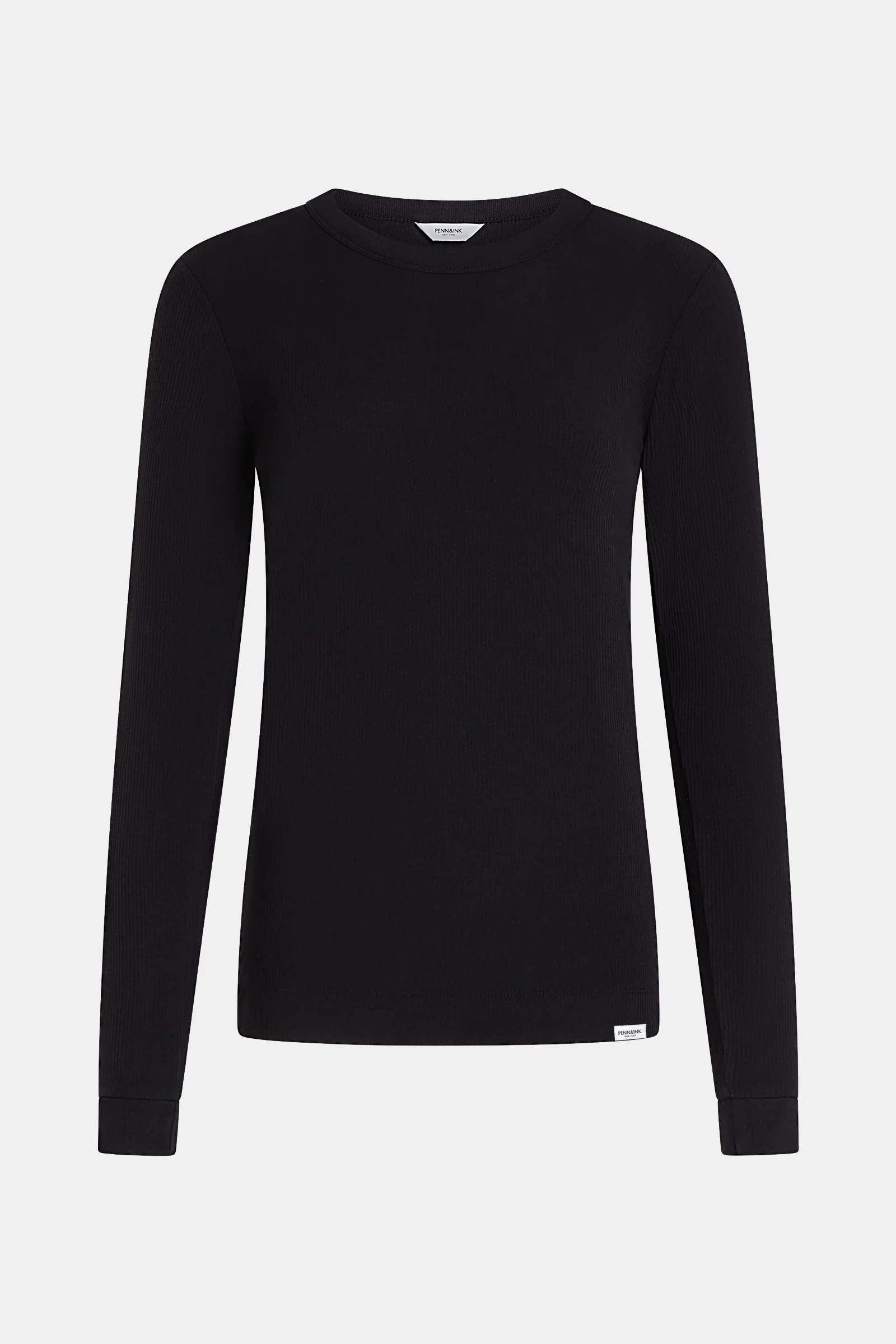 Penn & Ink NY - Longsleeve T-Shirt Black