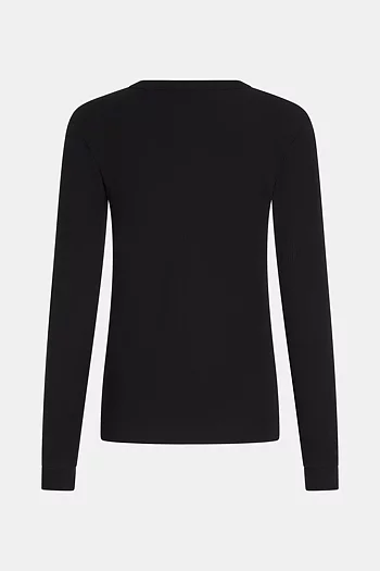 Penn & Ink NY - Longsleeve T-Shirt Black