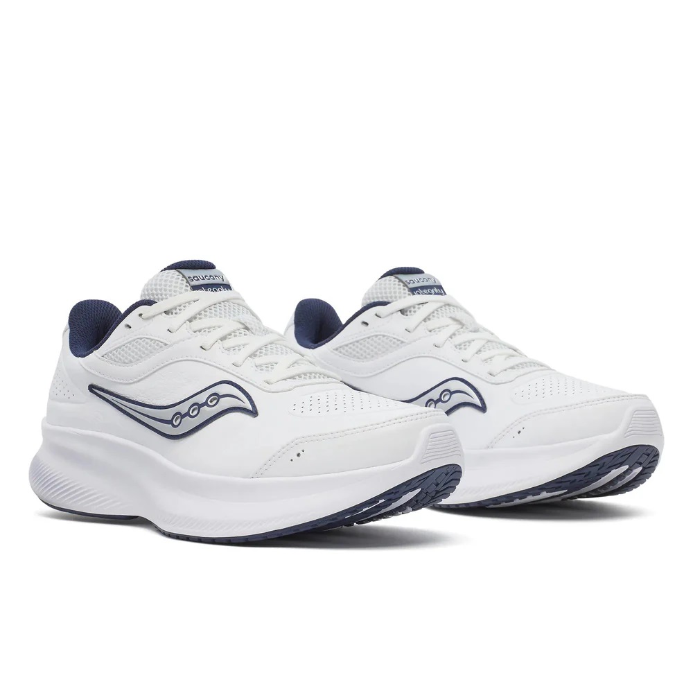 Saucony Integrity Metro M Wide - White/Navy - 3