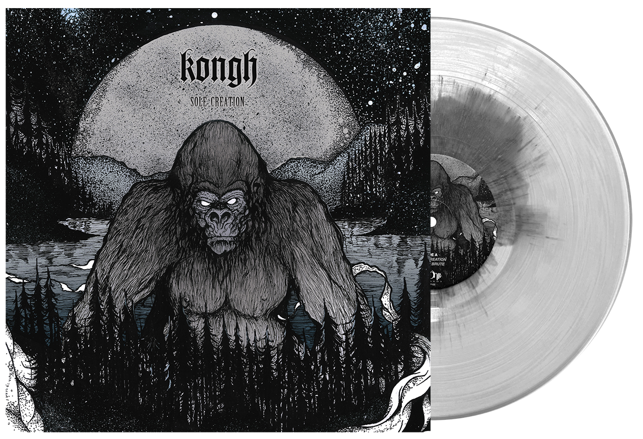 KONGH - Sole Creation LP (Transparent/Silver vinyl)