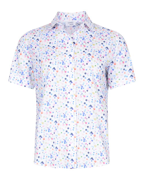Skjorta Polka prickig multi