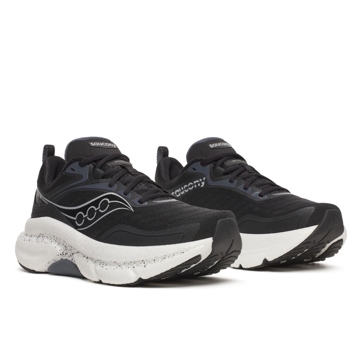 Saucony Omni ST 23 M Wide - Black/Silver - 3