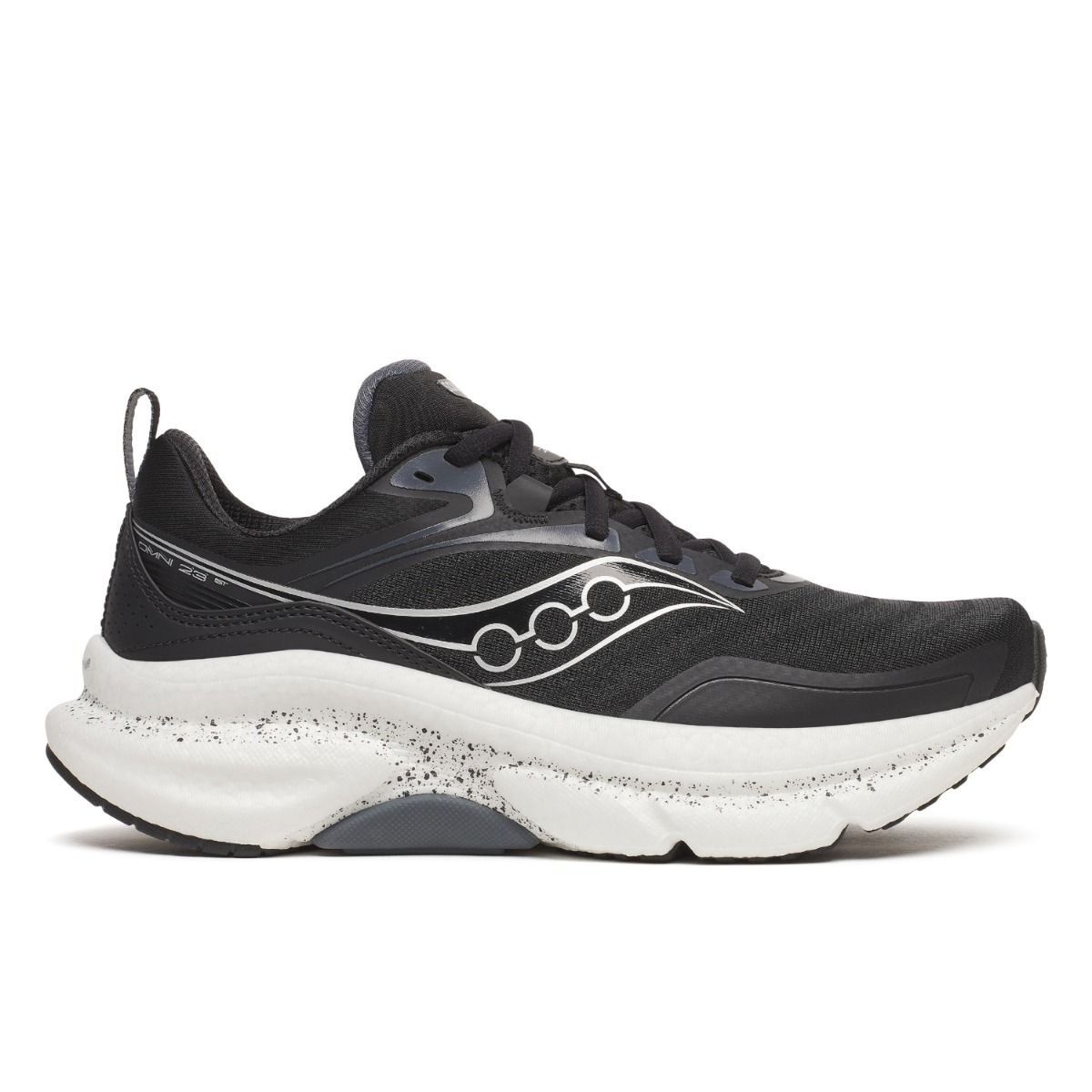 Saucony Omni ST 23 M Wide - Black/Silver