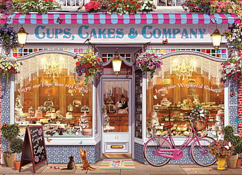 Cups, Cakes & Company, 1000 Bitar Eurographic