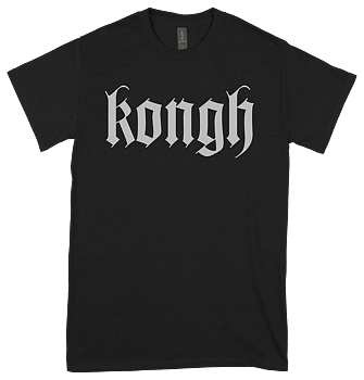 KONGH - Grey Logo T-shirt