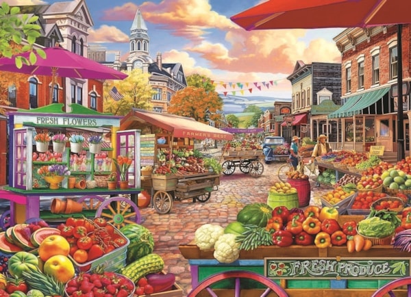 Market Day, 1000 Bitar Eurographic