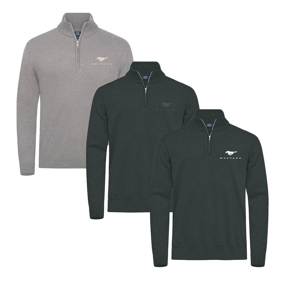 Oakville Half Zip med brodyr